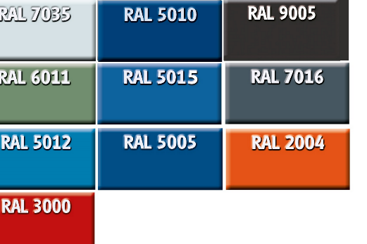 Verschiedene Farben möglich